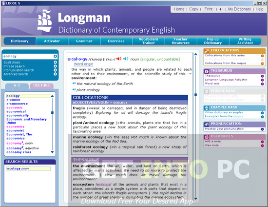 Download Longman Dictionary For Free